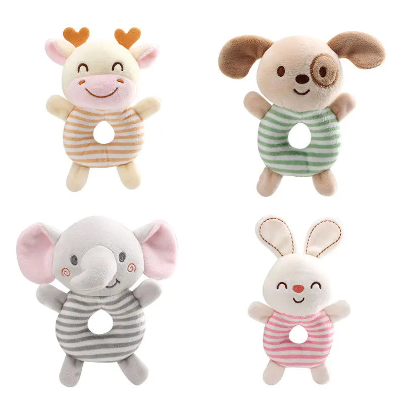 Cuddle-Chime Plush Hand Rattle