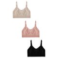 3 Pcs SereneCurve Nursing Bra Set