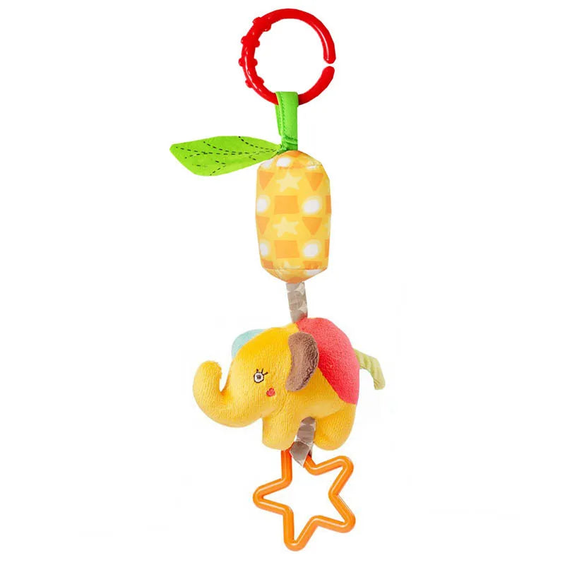 Stroller-Buddy Sensory Plush Toy