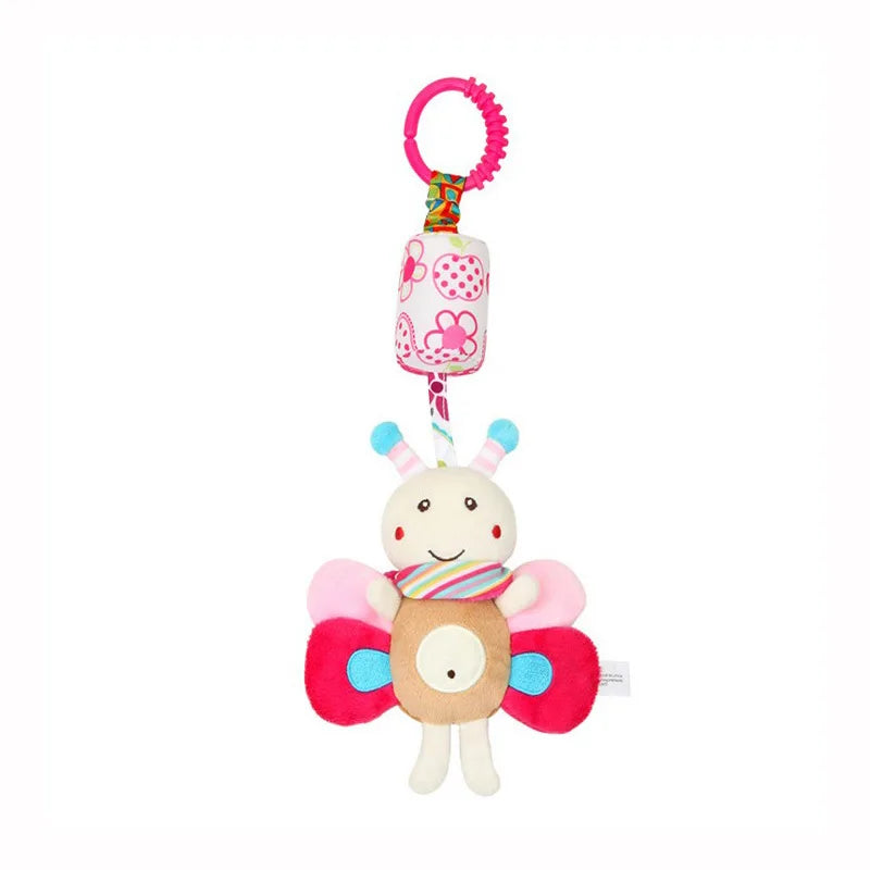 Stroller-Buddy Sensory Plush Toy