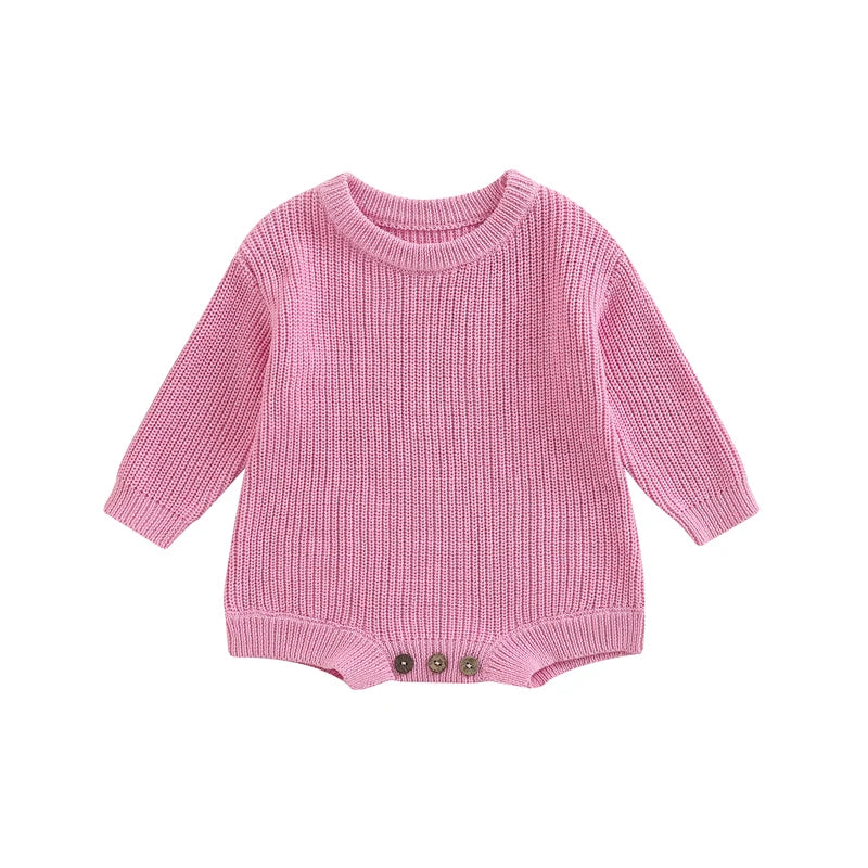 Highland Cozy Knit Romper