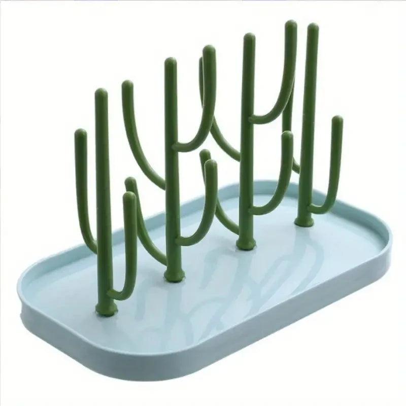 Cactus Baby Bottle Drying Rack