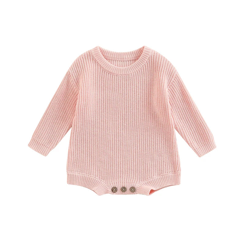 Highland Cozy Knit Romper
