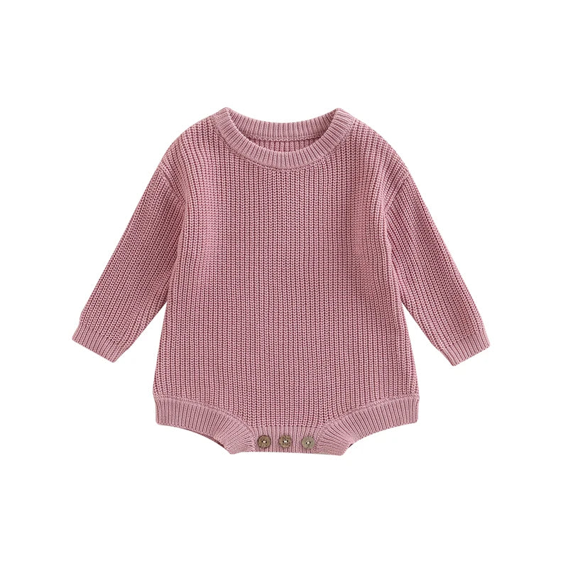 Highland Cozy Knit Romper