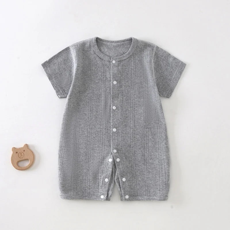 Willow Ribbed Cotton Romper