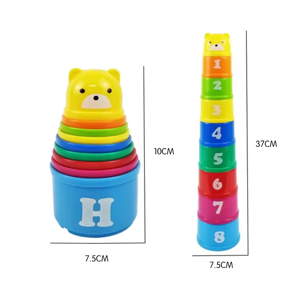 Fun-Stack Learning Cups Set