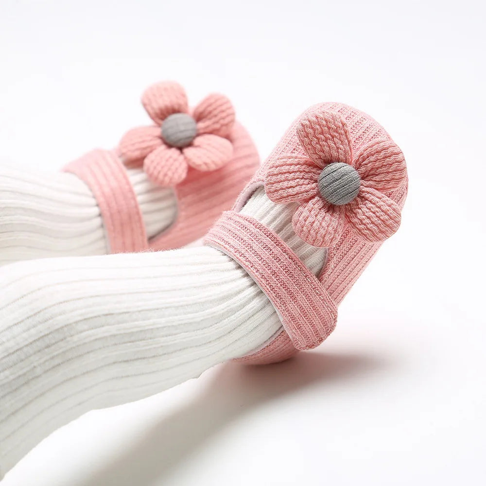 Primrose Floral First-Step Shoe