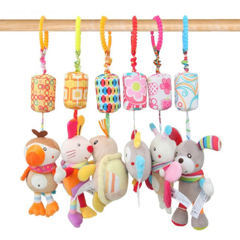 Stroller-Buddy Sensory Plush Toy