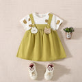 HoneyBear Pinafore Dress