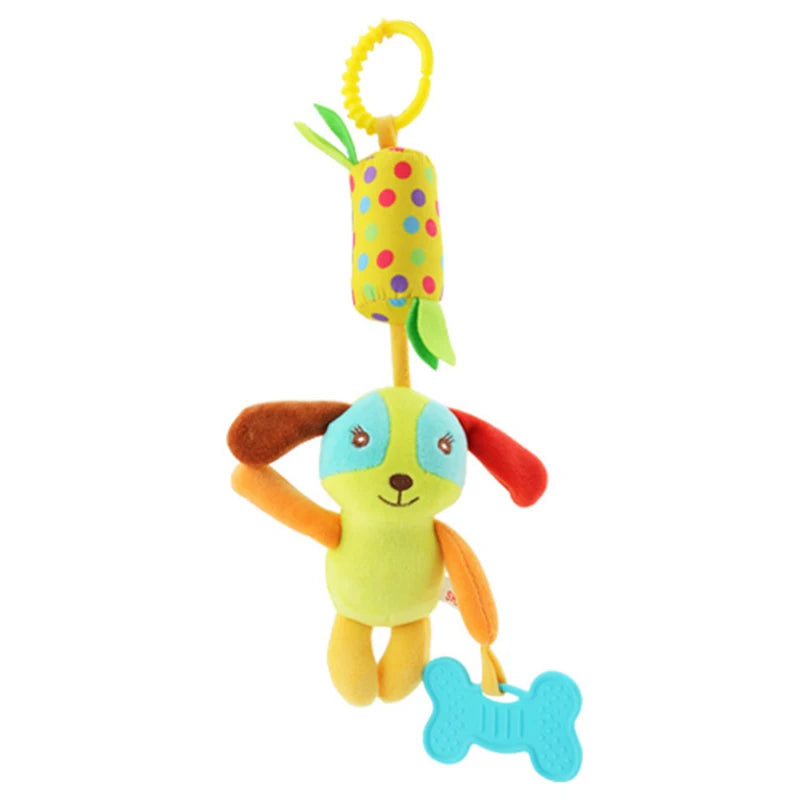 Stroller-Buddy Sensory Plush Toy