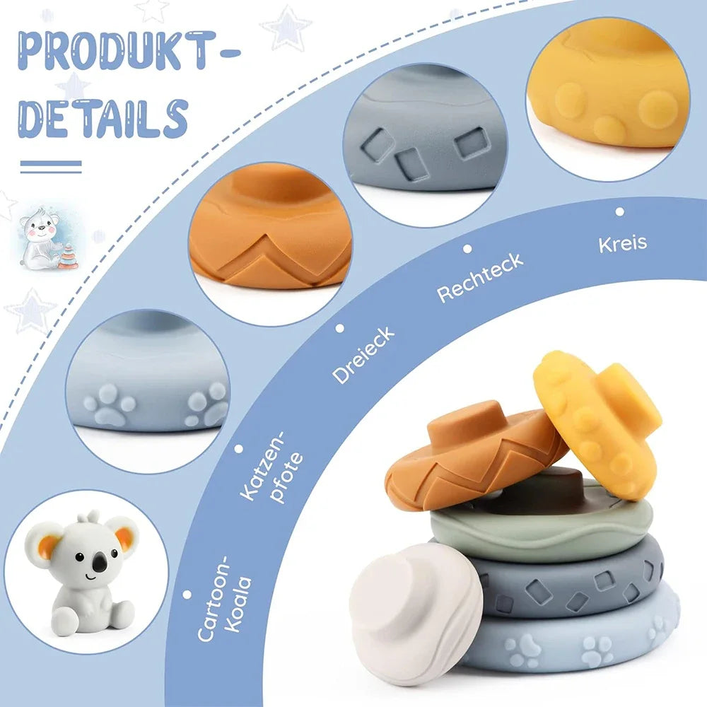 Sensory Soft-Stack Koala Tower