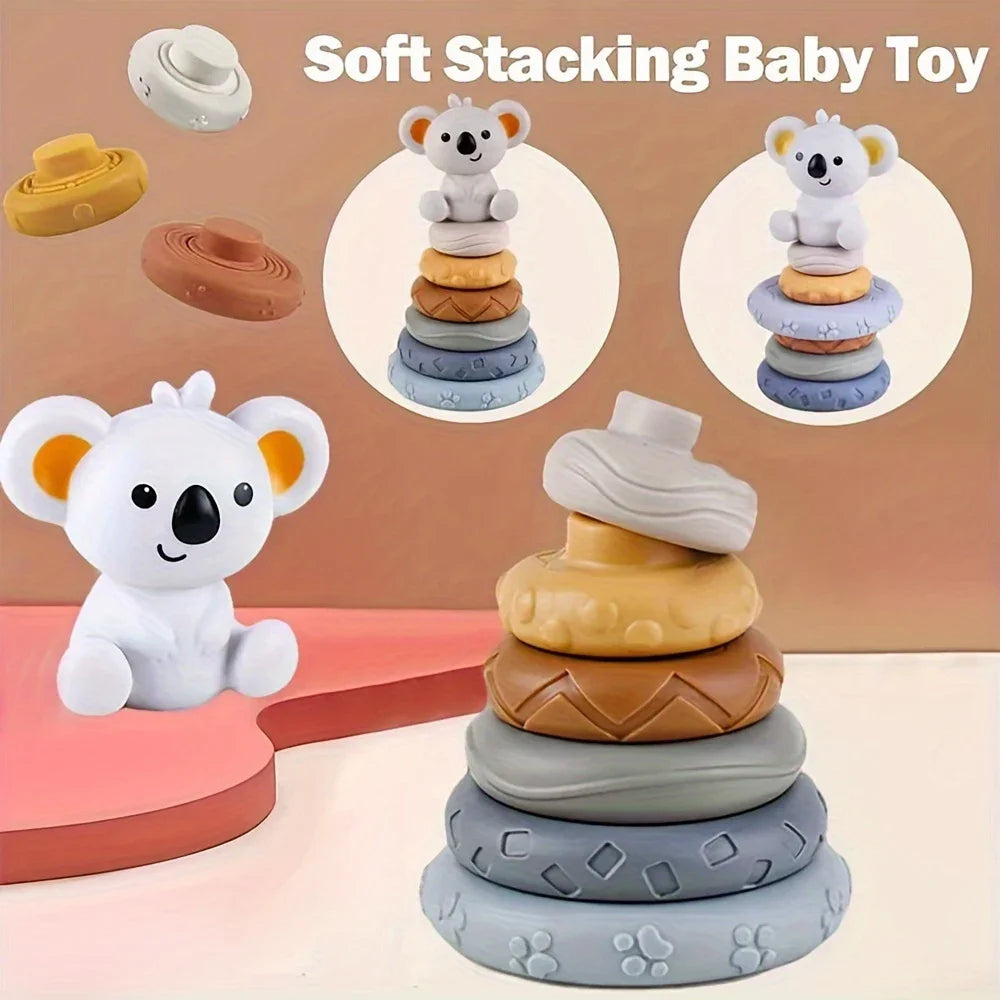 Sensory Soft-Stack Koala Tower