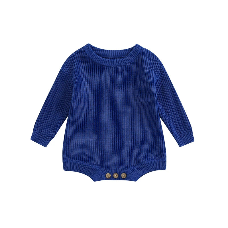 Highland Cozy Knit Romper