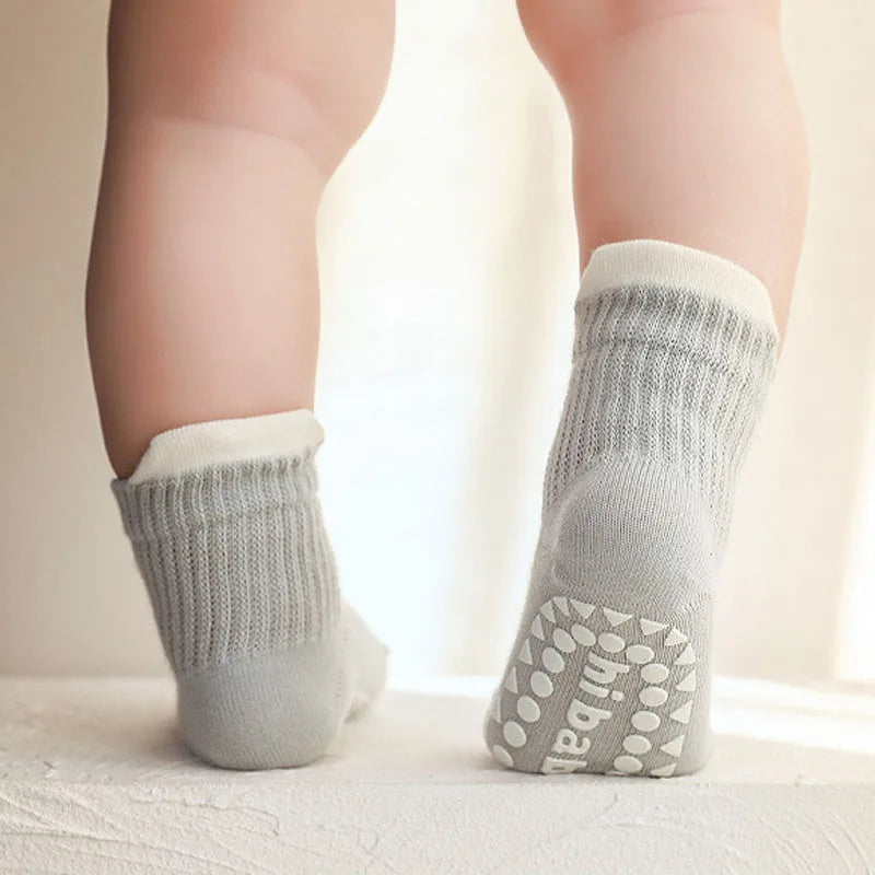 3 Pairs Soft-Step Baby Sock Collection