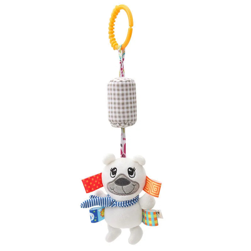 Stroller-Buddy Sensory Plush Toy