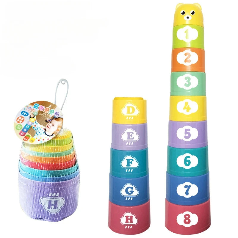 Fun-Stack Learning Cups Set