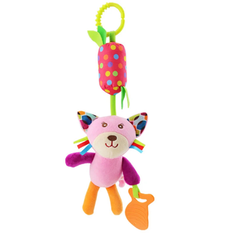 Stroller-Buddy Sensory Plush Toy