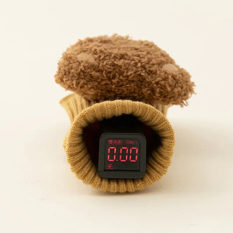 Teddy Hug Baby Booties