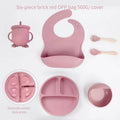6 PCS Harmony Silicone Self-Feeding Set
