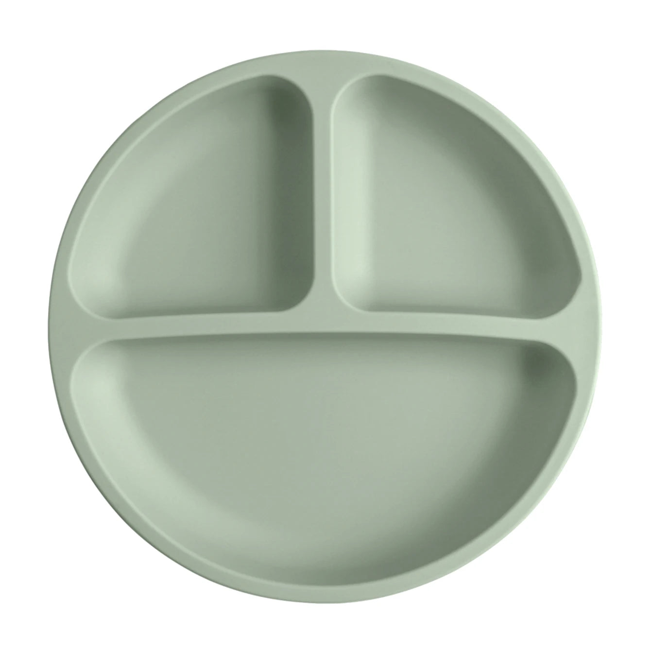 Stay-Put Silicone Suction Plate