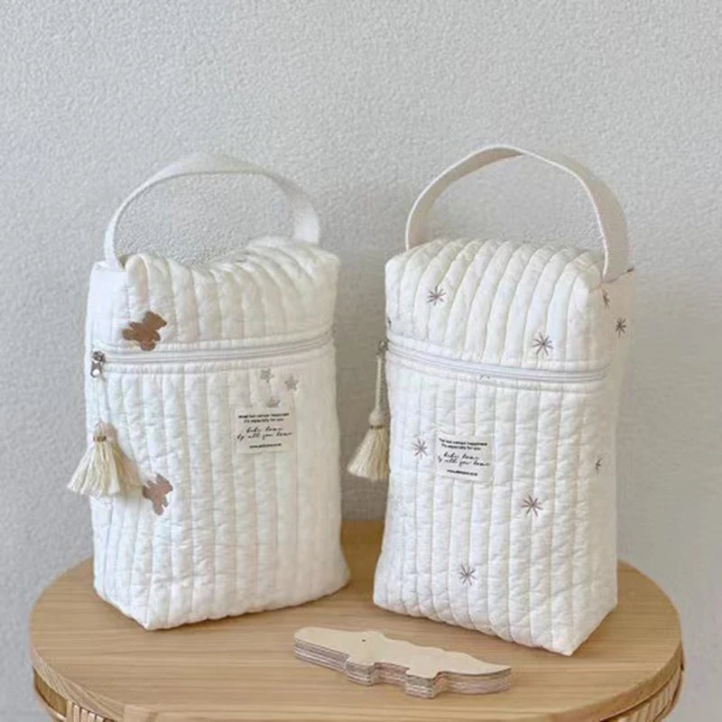 Serenity Quilted Diaper Caddy