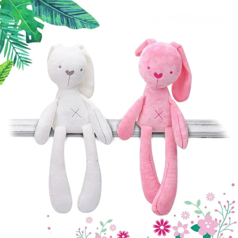Long-Legged Sleepy Bunny Plush