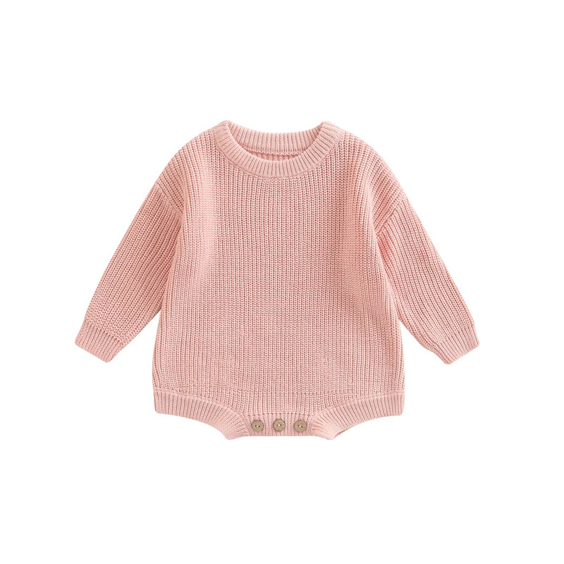 Highland Cozy Knit Romper