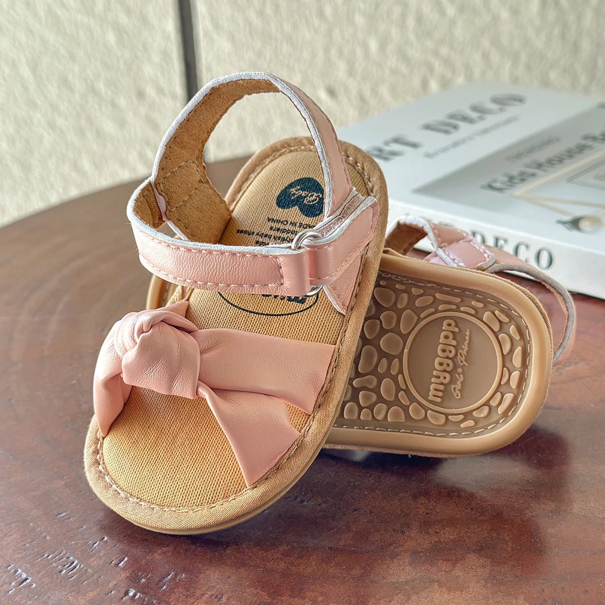Willow Bow First-Step Sandal
