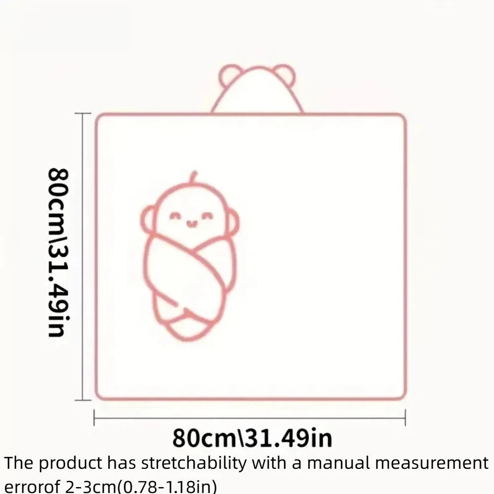 Cozy-Saurus Hooded Baby Towel