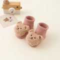 Teddy Hug Baby Booties