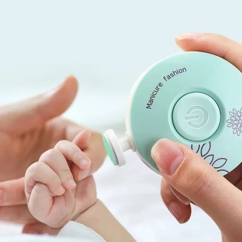 Whisper-Quiet Electric Baby Nail Trimmer