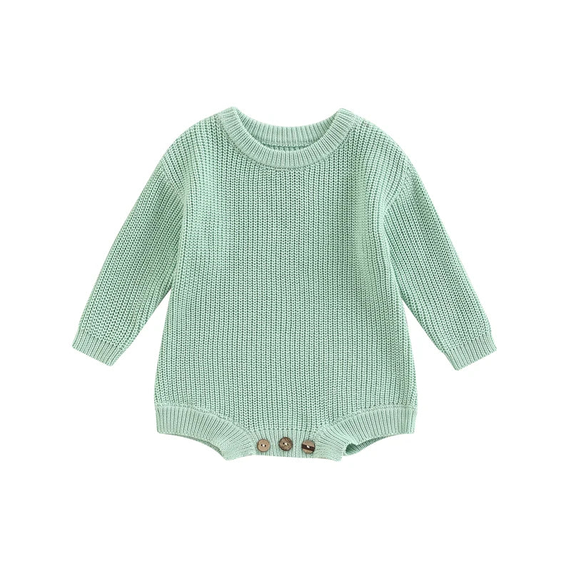 Highland Cozy Knit Romper