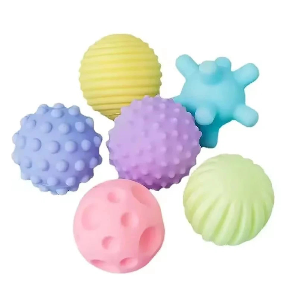 Sensory Soft-Texture Squeeze Ball Set