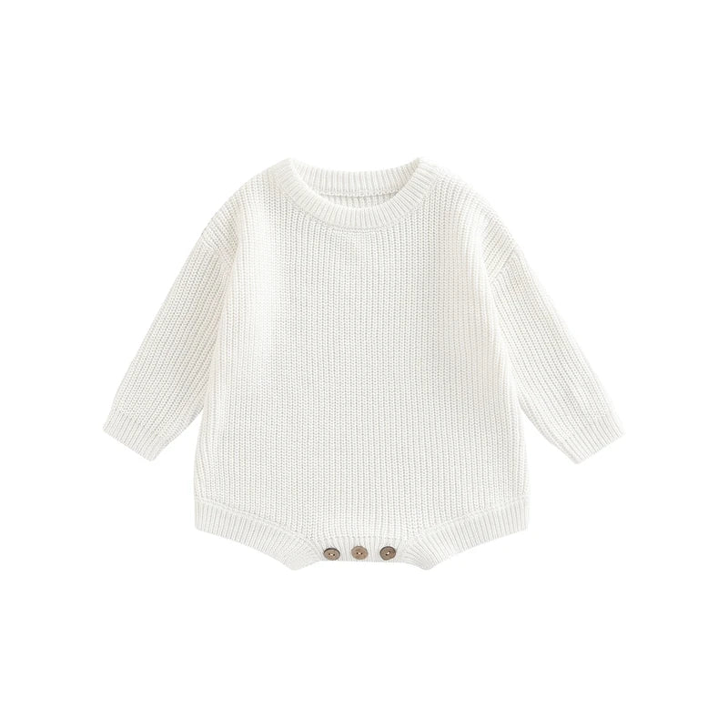 Highland Cozy Knit Romper