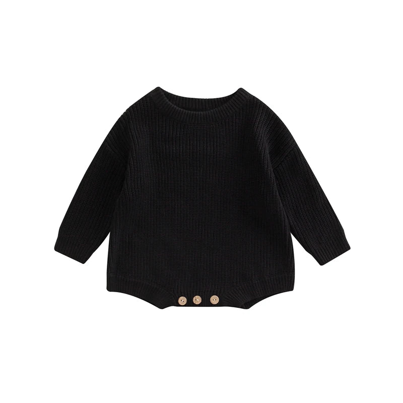 Highland Cozy Knit Romper