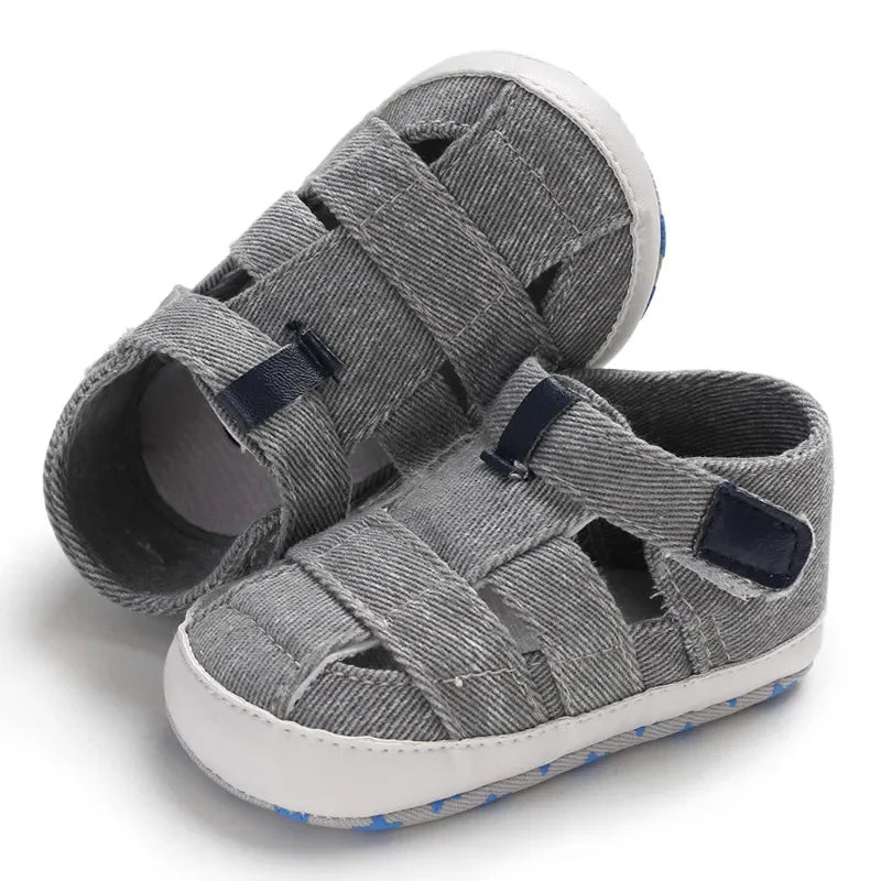 Explorer Denim First-Step Sandals