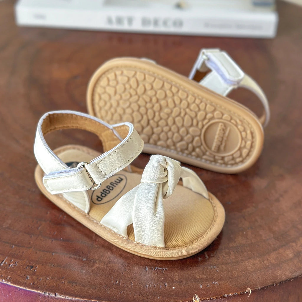 Willow Bow First-Step Sandal