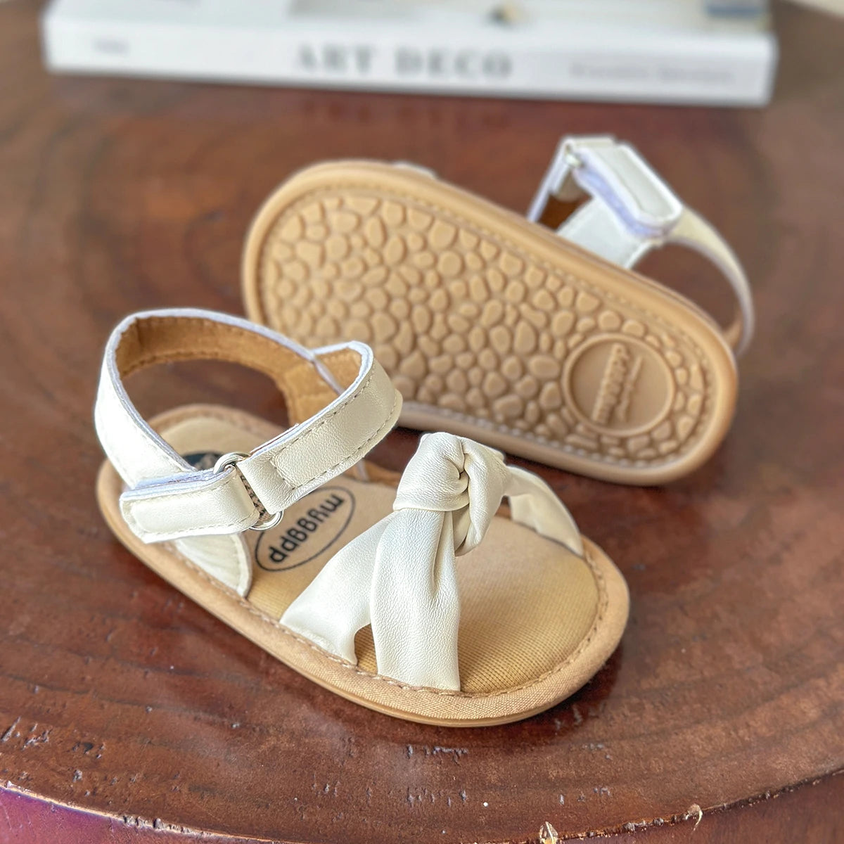 Willow Bow First-Step Sandal