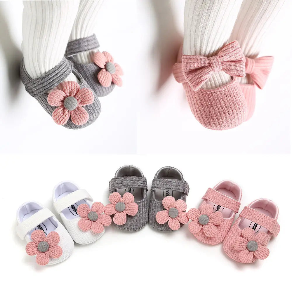 Primrose Floral First-Step Shoe