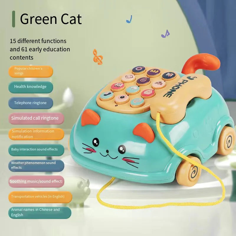 Kitty-Call Interactive Toy Phone