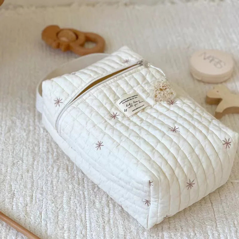 Serenity Quilted Diaper Caddy