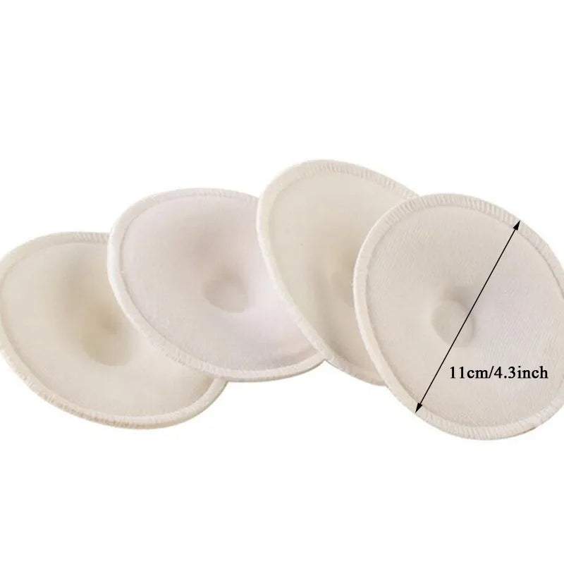 4/8Pcs VelvetSoft Reusable Nursing Pads