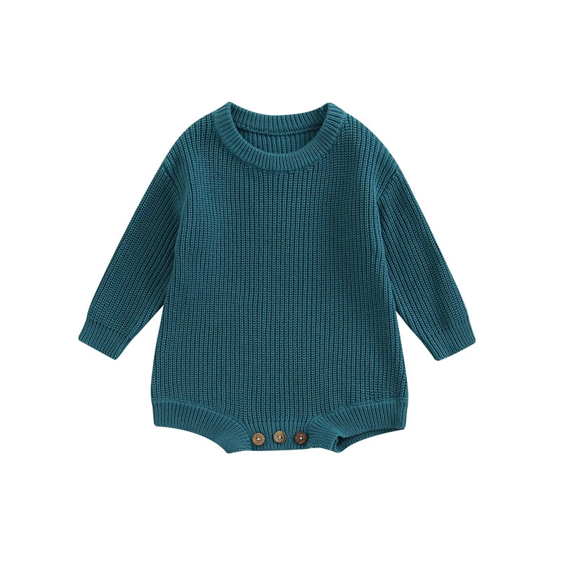 Highland Cozy Knit Romper