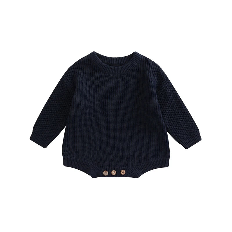 Highland Cozy Knit Romper