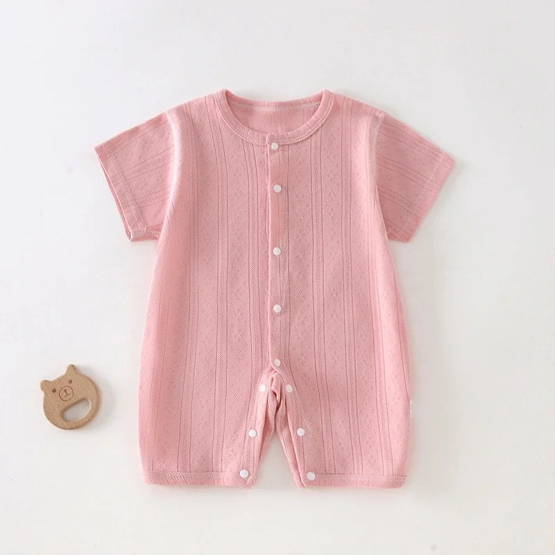 Willow Ribbed Cotton Romper