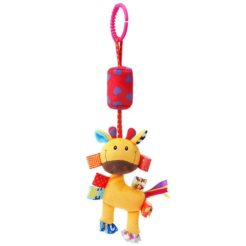 Stroller-Buddy Sensory Plush Toy
