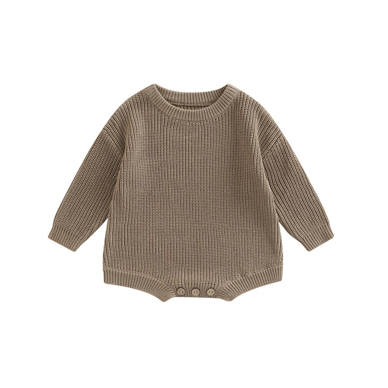 Highland Cozy Knit Romper